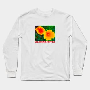 California Poppies Long Sleeve T-Shirt